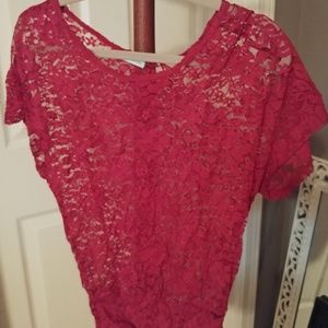 Womens lace top
